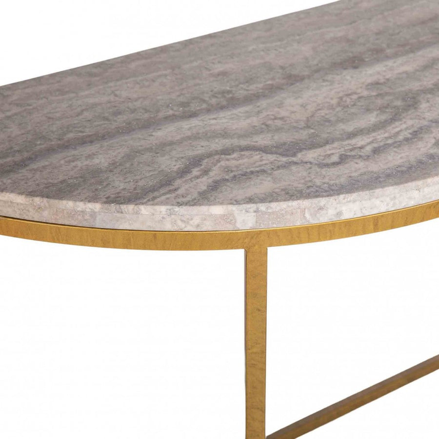 VERMONT DEMILUNE CONSOLE