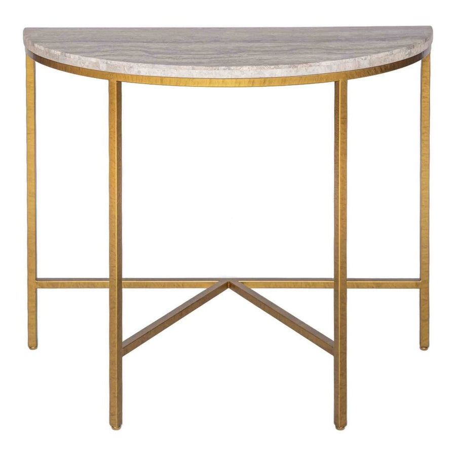 VERMONT DEMILUNE CONSOLE