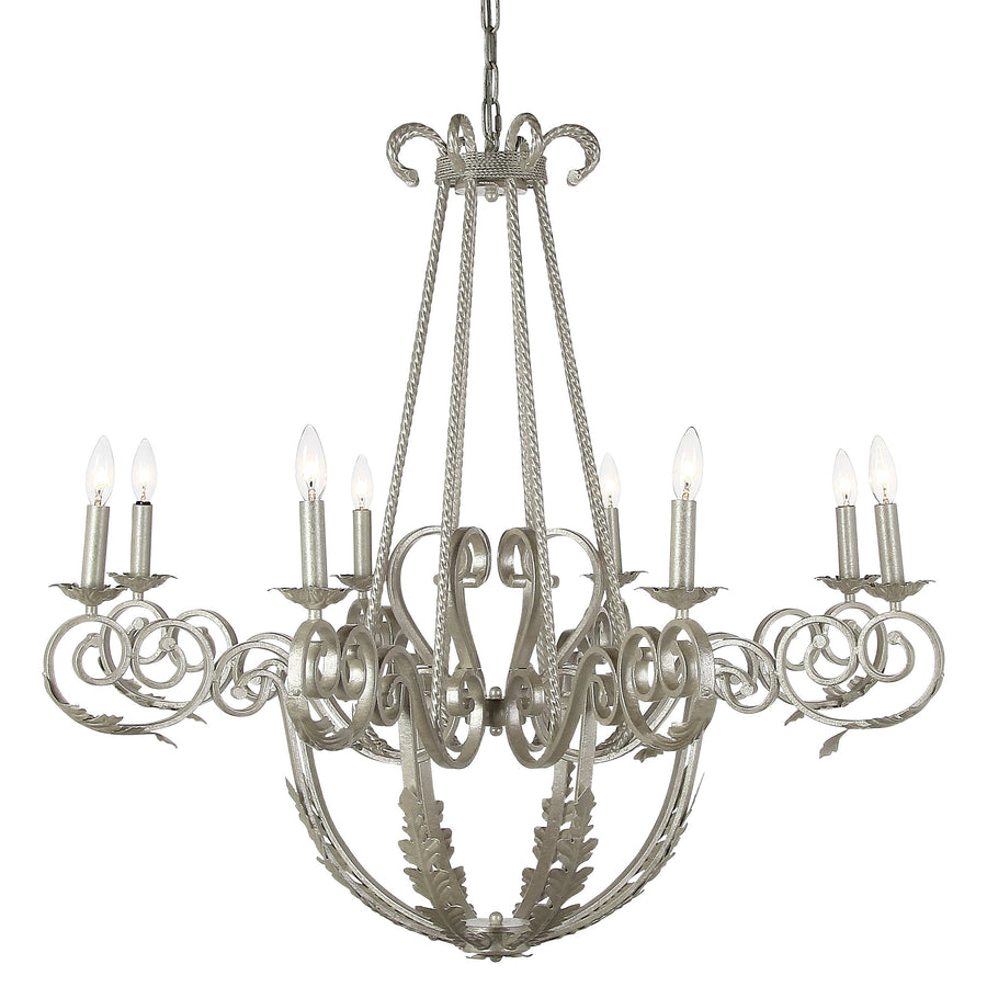 TWISTED FRENCH CHANDELIER