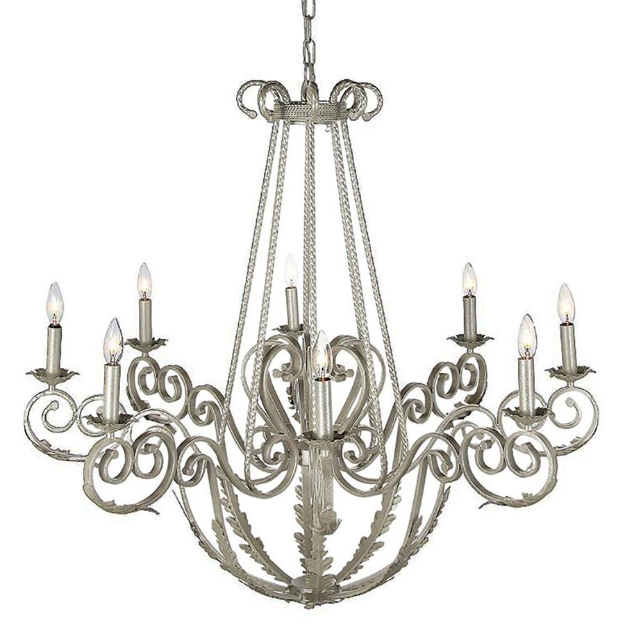 TWISTED FRENCH CHANDELIER