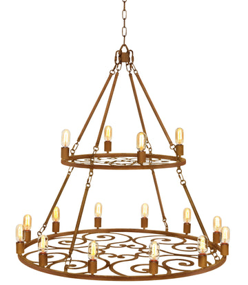 HERITAGE CHANDELIER (TWO-TIER)