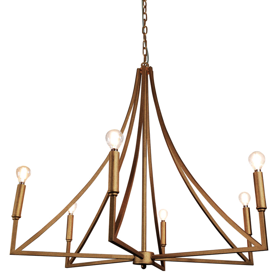 ELITE 6 LIGHTS CHANDELIER