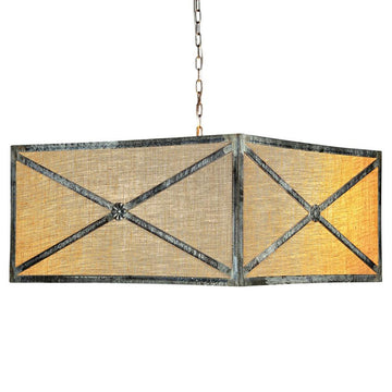 SQUARE MEDALLION CHANDELIER