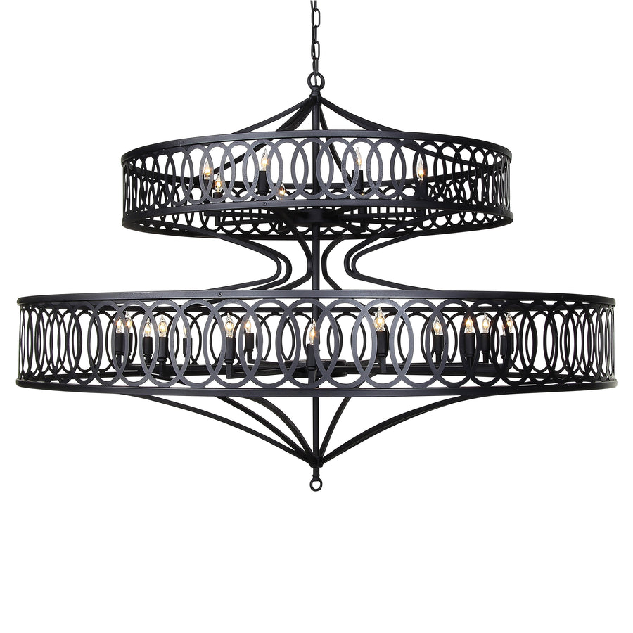 LAFAYETTE LARGE CHANDELIER