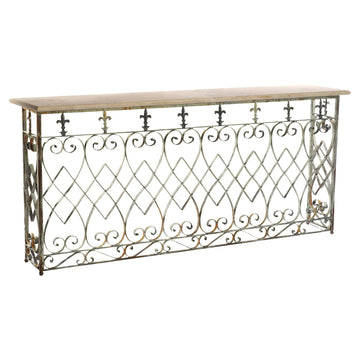 FLEUR DE LIS CONSOLE (LARGE) (84