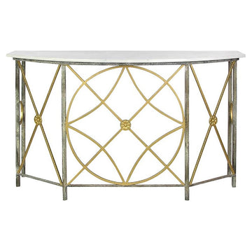 BOXWOODS DEMI LUNE CONSOLE