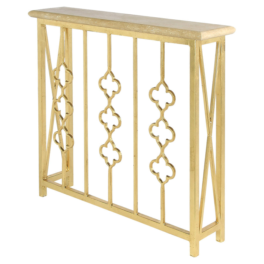 PETITE QUATREFOIL CONSOLE