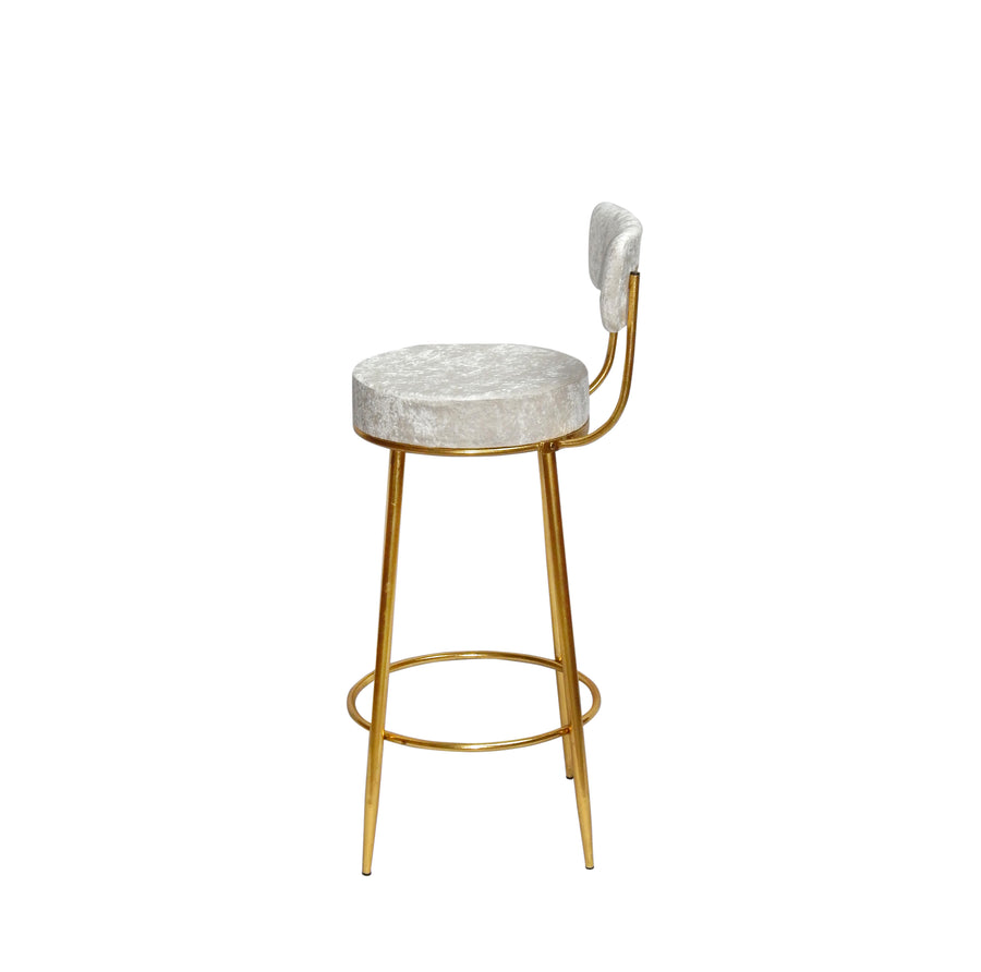 Unassamble Back Bar Stool