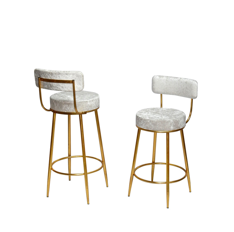 Unassamble Back Bar Stool