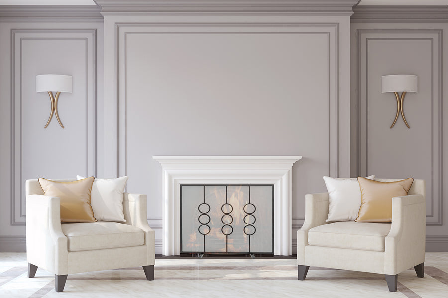 RINGLET FIREPLACE SCREEN