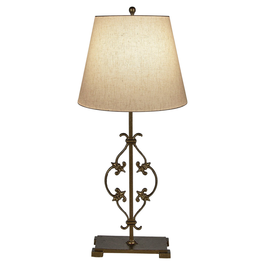 FLEUR DE LIS TABLE LAMP