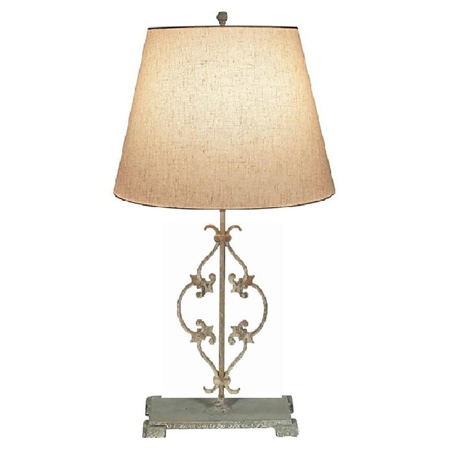 FLEUR DE LIS TABLE LAMP