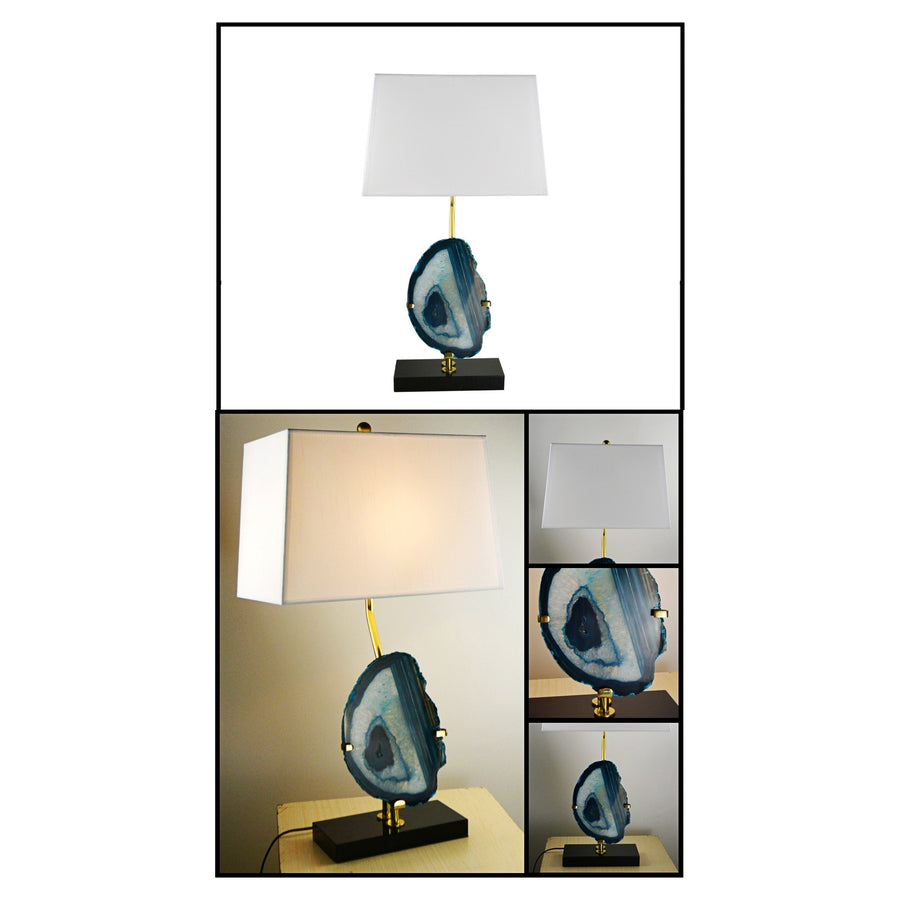 AGATE TABLE LAMP