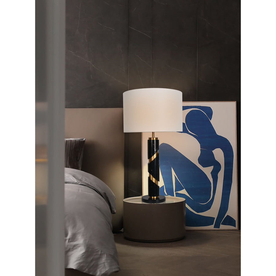 ALBINA BLACK TABLE LAMP