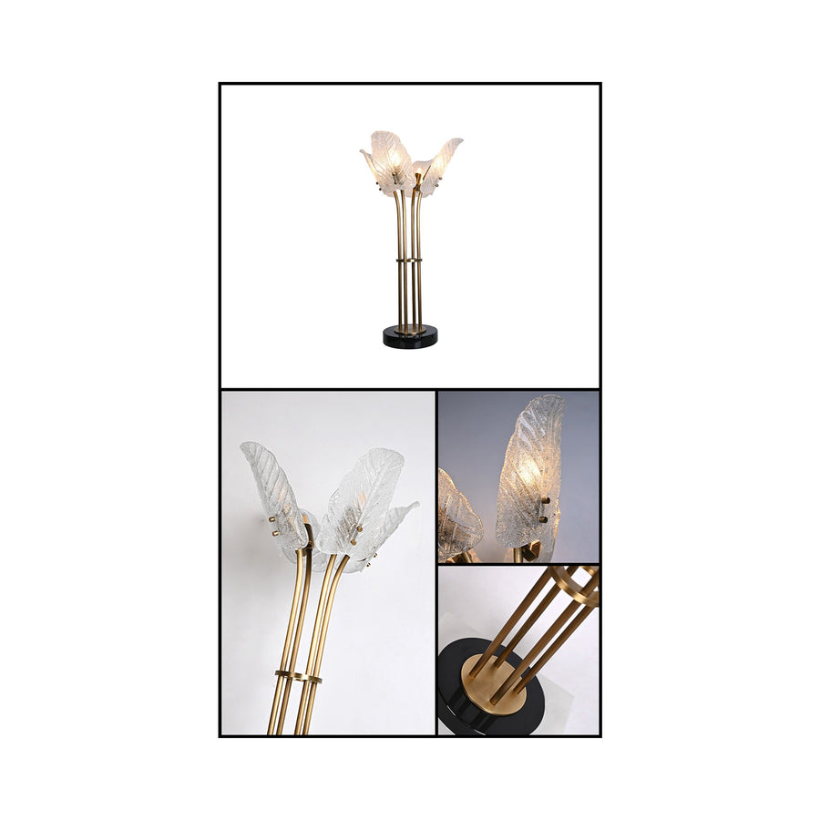 GLASS SAPLING TABLE LAMP