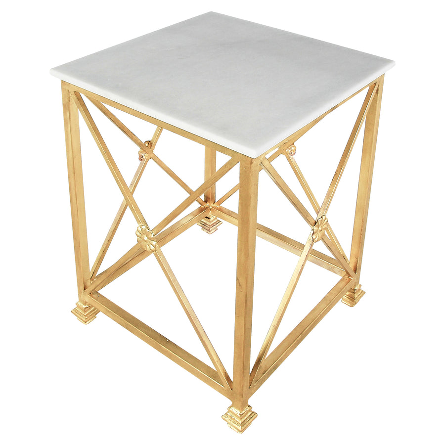 MEDALLION SIDE TABLE