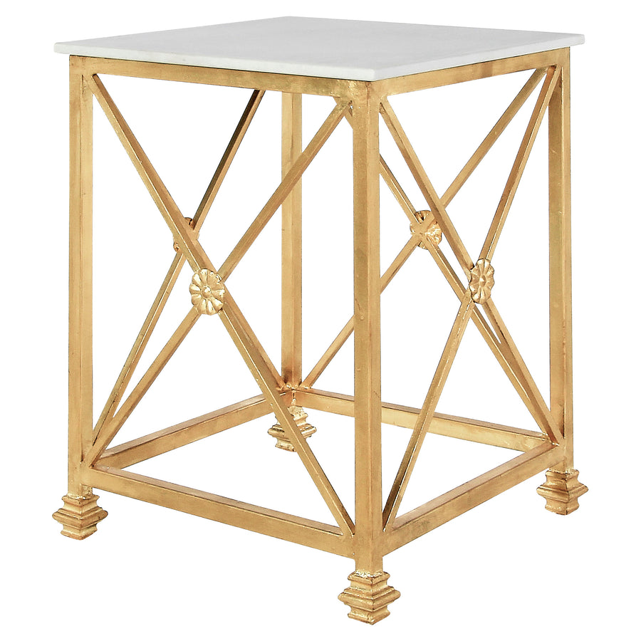 MEDALLION SIDE TABLE