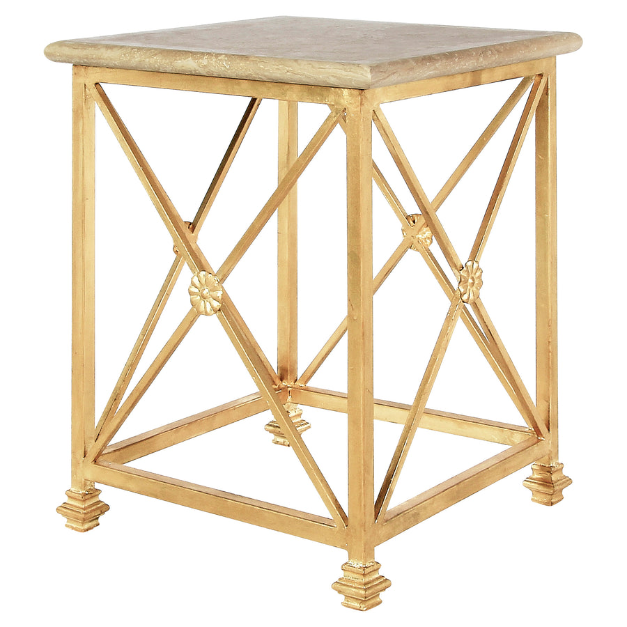 MEDALLION SIDE TABLE