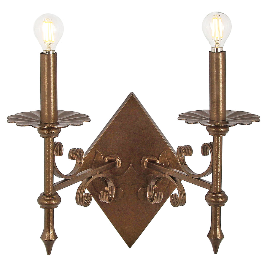 TRESTLE DOUBLE SCONCE