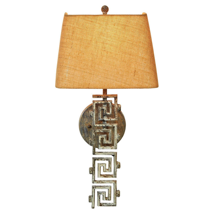 GREEK KEY SCONCE