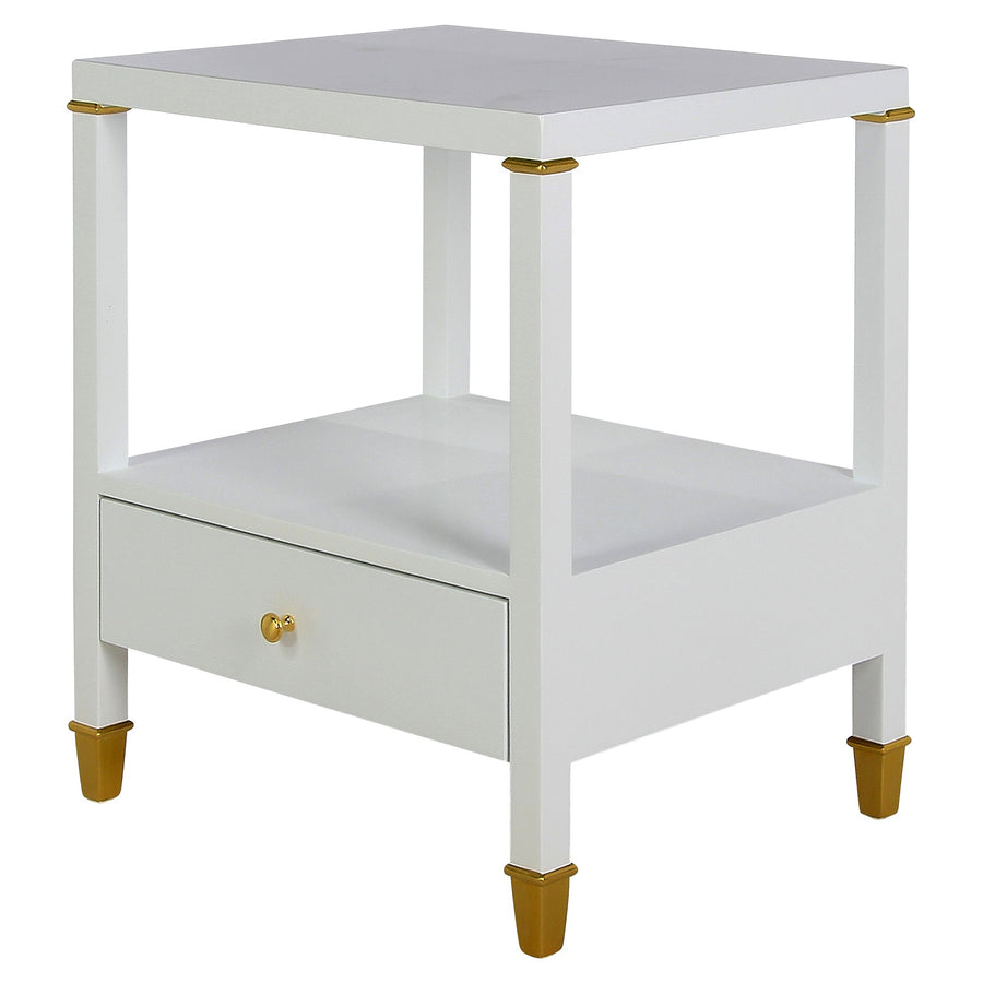 NICOLE 1 DRAWER SIDE TABLE