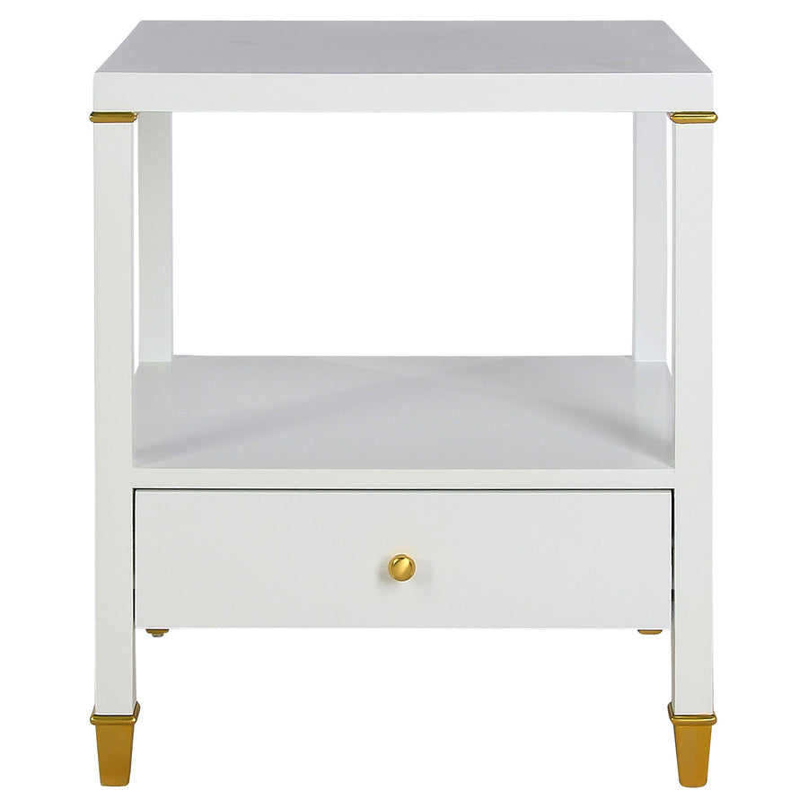 NICOLE 1 DRAWER SIDE TABLE